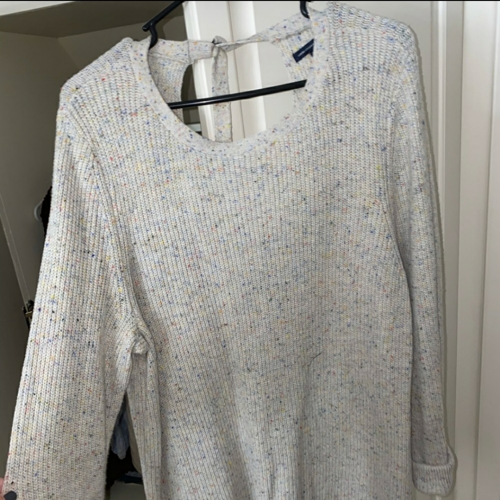 American Eagle confetti sweater XL